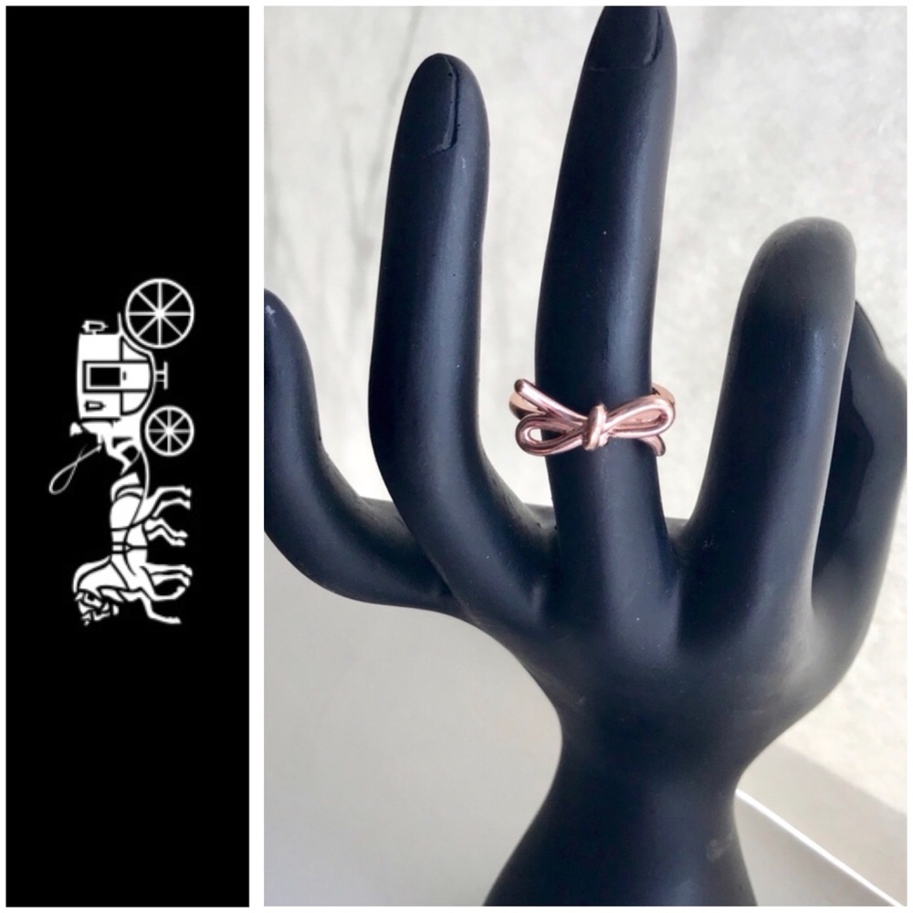 ❌Coach Bow Ring - Picture 1 of 5